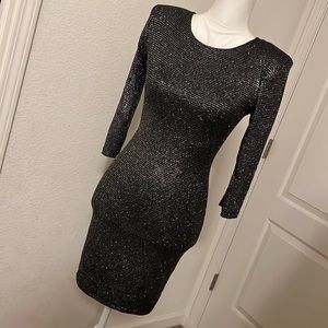 Sz M Brian Lichtenberg Sparkly Dress
